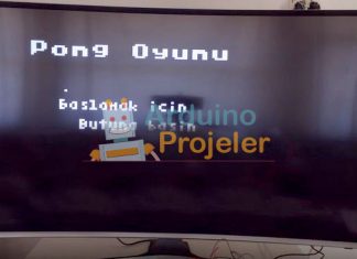 Arduino Pong Atari Oyunu Arduino Pong Atari Oyunu