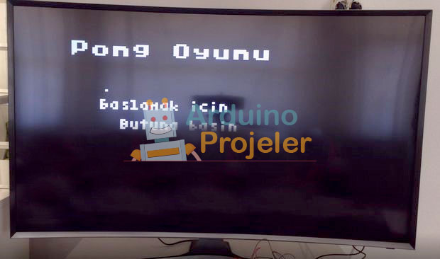 Arduino Pong Atari Oyunu