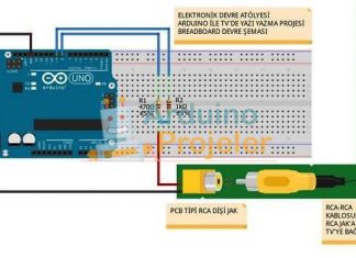 Tv’de Yazı Yazdıran Arduino