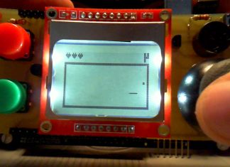 Arduino İle Yılan Oyunu Arduino İle Yılan Oyunu