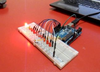 Sırayla Yanıp Sönen Ledler