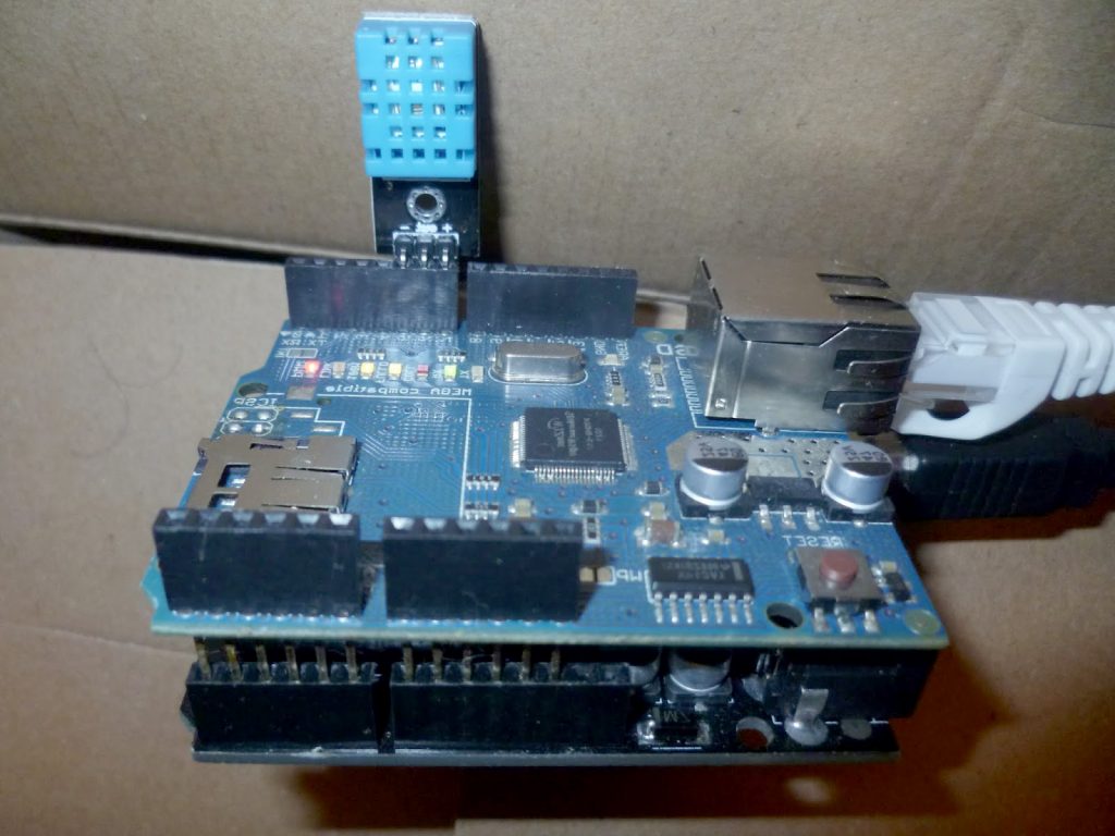 Web Sunucuya Sıcaklık ve Nem Değerlerini Yollama