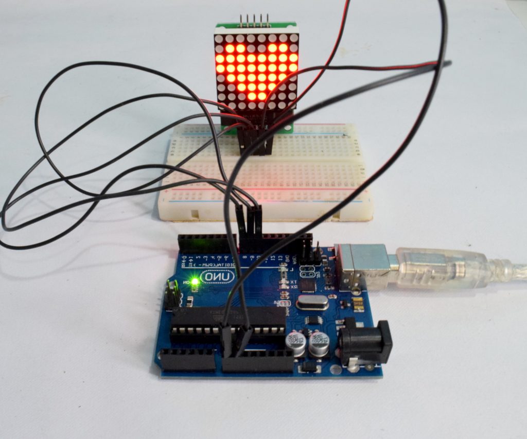 8x8 Led Matrix Şekil Çizdirme