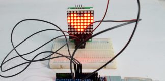 8x8 Led Matrix Şekil Çizdirme