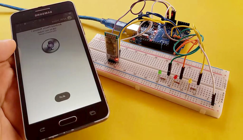 Android Ses Komutu İle Arduino Kontrolü (Akıllı Ev Sistemi)