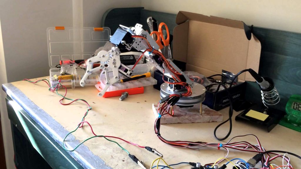 Arduino Basit Robot Kol Yapımı
