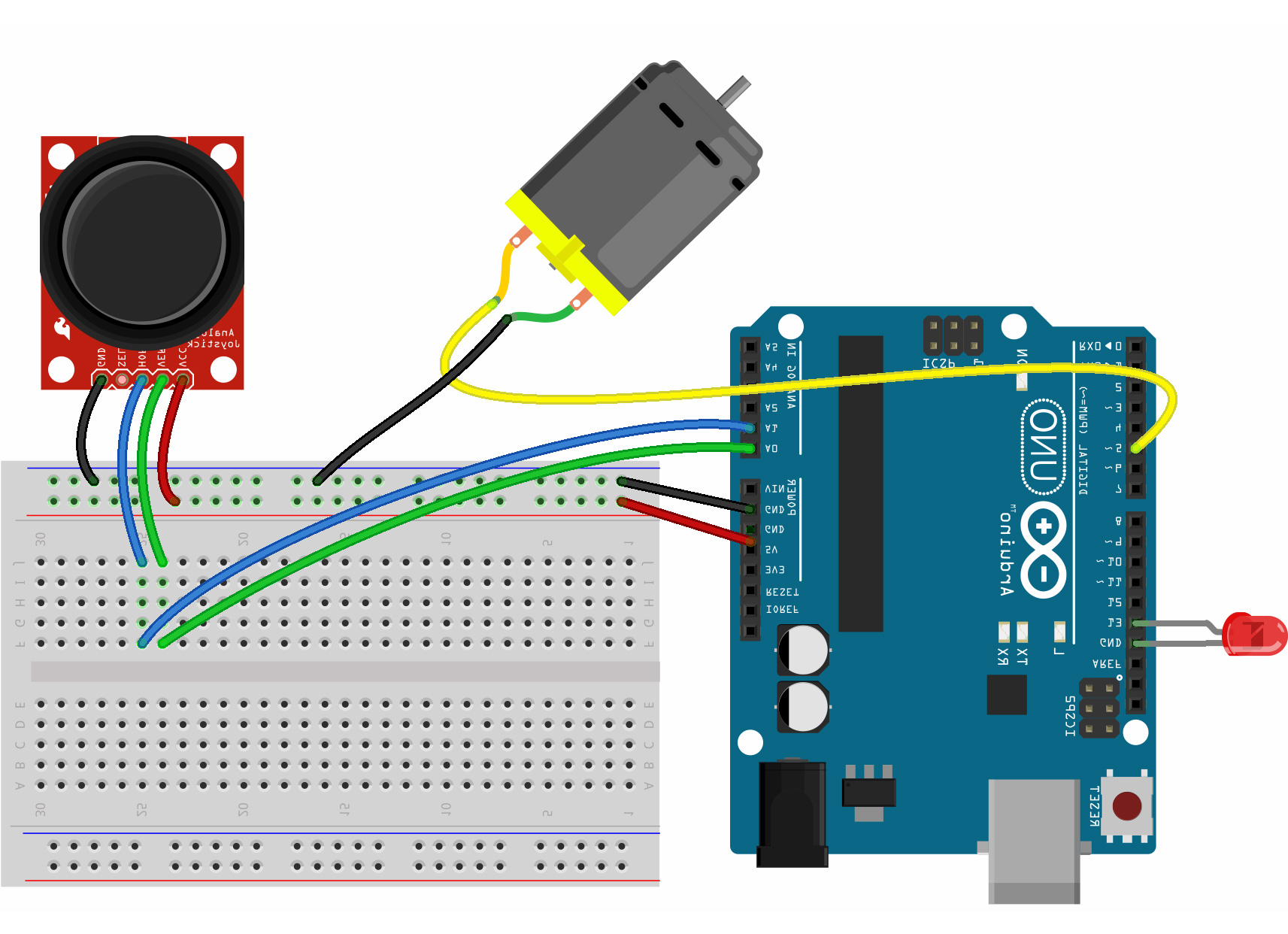 Arduino Joystick Kontrolü