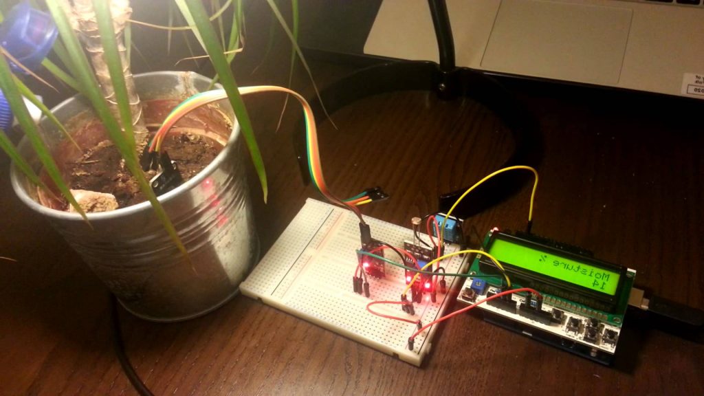 Arduino Toprak Nem Ölçüm ve Otomatik Sulama Sistemi